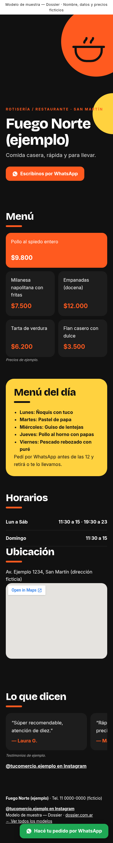 Vista previa moderno